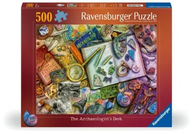 Ravensburger, Amiee Stewart, Archeologia, puzzle 2D, 500 elementów