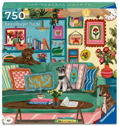 Ravensburger, Art&Soul, Szczęśliwe Miejsca, puzzle, 750 elementów