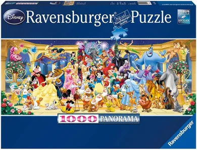 Ravensburger, Bohaterowie Disneya, puzzle, 1000 elementów