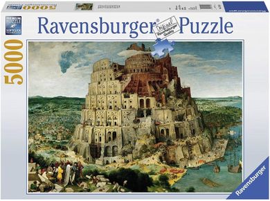 Ravensburger, Bruegel - Wieża Babel, puzzle, 500 elementów