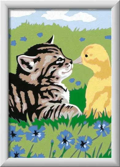 Ravensburger, CreArt for Kids, malowanie po numerach, Przyjaźń Zwierząt