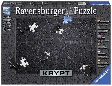 Ravensburger, Czarny krypt, puzzle, 736 elementów