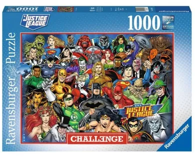Ravensburger, DC Comics, puzzle, 1000 elementów