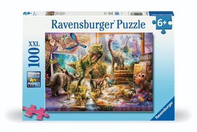 Ravensburger, Dinosaur, puzzle, XXL, 100 elementów