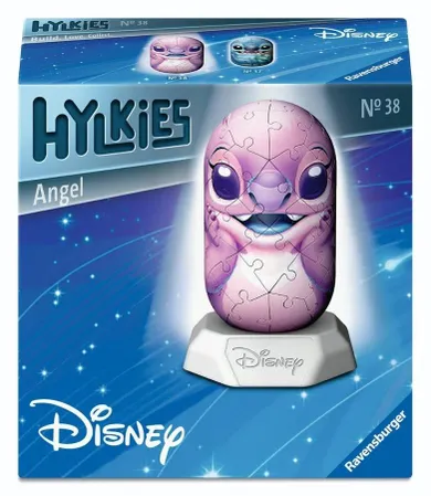 Ravensburger, Disney, Angel, Hylkies, puzzle 3D, 54 elementy
