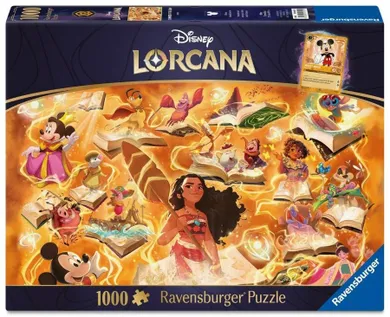 Ravensburger, Disney, Lorcana, Amber, puzzle, 1000 elementów