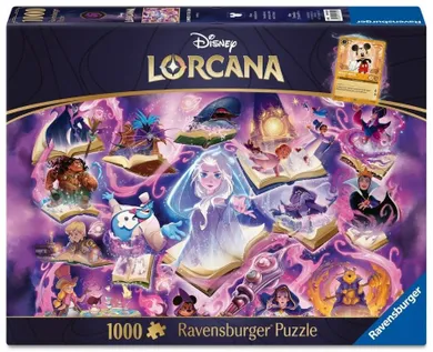 Ravensburger, Disney, Lorcana, Amethyst, puzzle, 1000 elementów