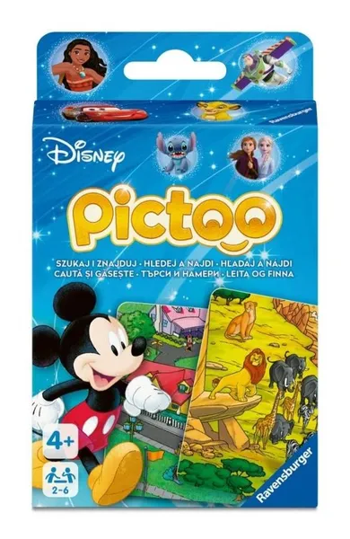 Ravensburger, Disney, Pictoo, gra karciana