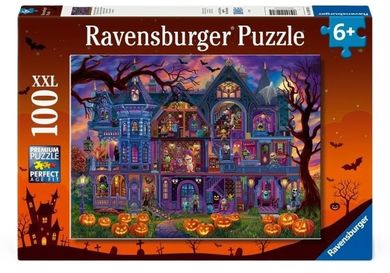 Ravensburger, Dom strachów, puzzle, 100 elementów