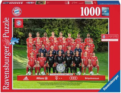 Ravensburger, FC Bayern Monachium 20172018, puzzle, 1000 elementów