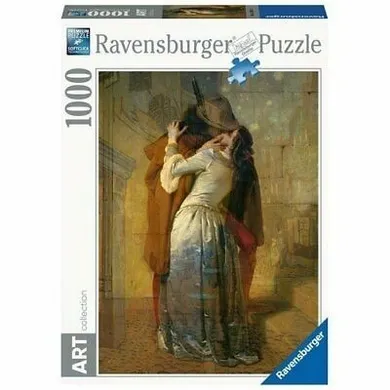 Ravensburger, Francesco Hayez - Pocałunek, puzzle, 1000 elementów