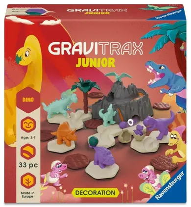 Ravensburger, GraviTrax Junior, Dino, zestaw uzupełniający