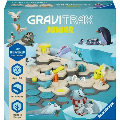 Ravensburger, GraviTrax Junior, Lodowa Przygoda, zestaw startowy