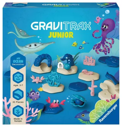 Ravensburger, Gravitrax Junior, Ocean, zestaw uzupełniający