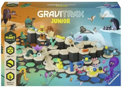 Ravensburger, GraviTrax Junior, Planeta, zestaw startowy XXL