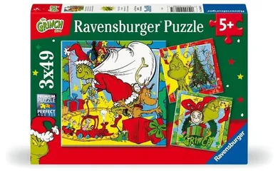 Ravensburger, Grinch, puzzle, 3-49 elementów