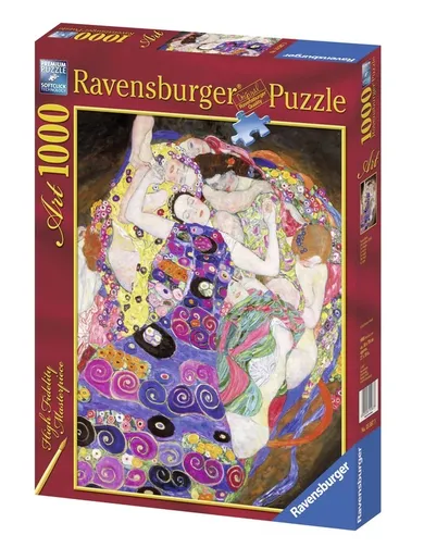 Ravensburger, Gustav Klimt - Dziewica, puzzle, 1000 elementów