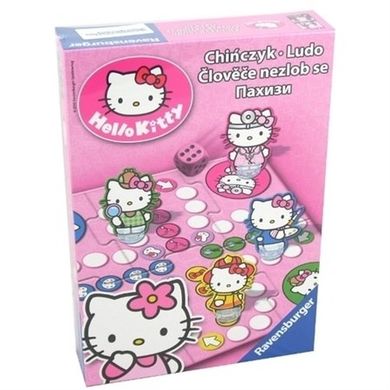 Ravensburger, Hello Kitty, Chińczyk, gra losowa