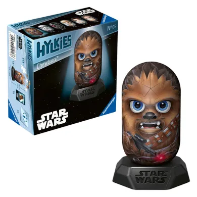 Ravensburger, Hylkies, Chewbacca, puzzle 3D, 56 elementów