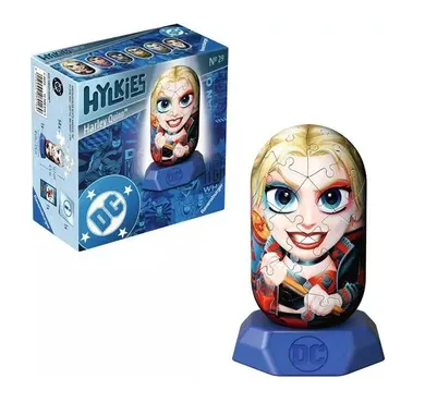 Ravensburger, Hylkies, DC Harley Quinn, puzzle 3D, 56 elementów