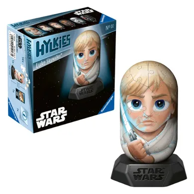 Ravensburger, Hylkies, Luke Skywalker, puzzle 3D, 56 elementów