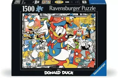 Ravensburger, Kaczor Donald, puzzle, 1500 elementów