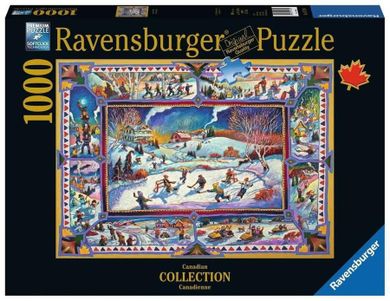 Ravensburger, Kanadyjska zima, puzzle, 1000 elementów