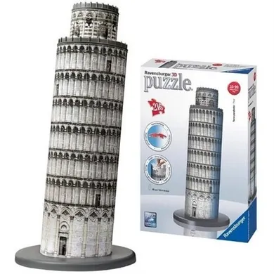 Ravensburger, Krzywa Wieża w Pizie, puzzle 3D, 216 elementów