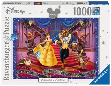Ravensburger, Księżniczki Disneya, Piękna i Bestia, puzzle, 1000 elementów