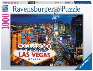 Ravensburger, Las Vegas, puzzle, 1000 elementów