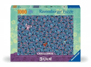 Ravensburger, Lilo i Stitch, Challenge, puzzle, 1000 elementów