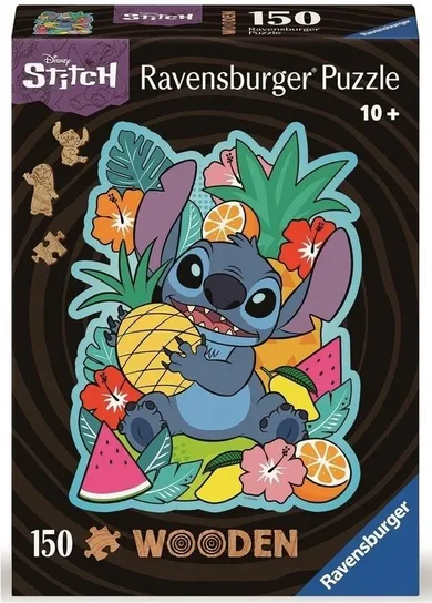 Ravensburger, Lilo i Stitch, puzzle drewniane, 150 elementów