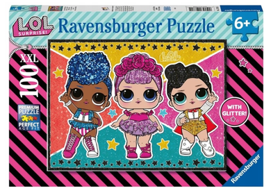 Ravensburger, L.O.L. Surprise, puzzle XXL, 100 elementów