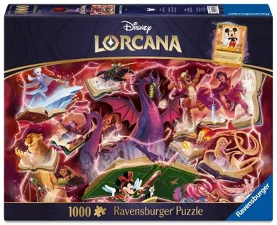 Ravensburger, Lorcana, Ruby, puzzle 2D, 1000 elementów