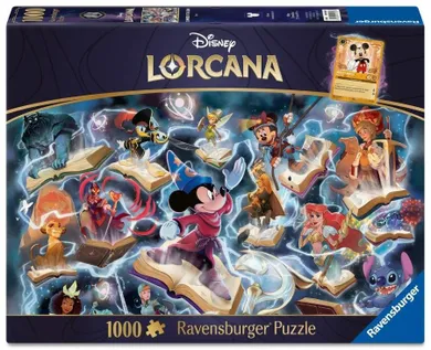 Ravensburger, Lorcana, Steel, puzzle 2D, 1000 elementów