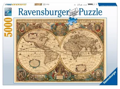 Ravensburger, Mapa świata, puzzle, 5000 elementów