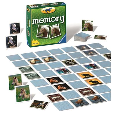 Ravensburger, Memory konie, gra logiczna