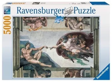 Ravensburger, Michał Anioł - Stworzenie, puzzle, 500 elementów