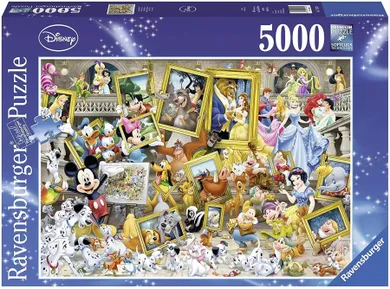 Ravensburger, Mickey artysta, puzzle, 500 elementów