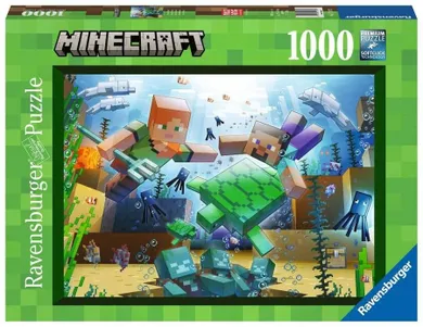 Ravensburger, Minecraft Mozaika, puzzle, 1000 elementów