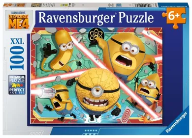 Ravensburger, Minionki 4, puzzle XXL, 100 elementów