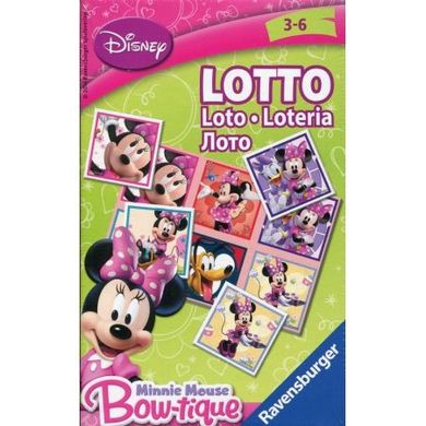 Ravensburger, Myszka Minnie Lotto - wersja mini, gra pamięciowa