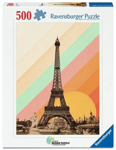 Ravensburger, Paris Rainbow, puzzle, 500 elementów