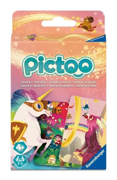Ravensburger, Pictoo, gra karciana, Fantasy