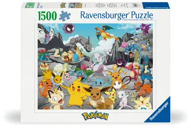 Ravensburger, Pokemon Classic, puzzle, 1500 elementów