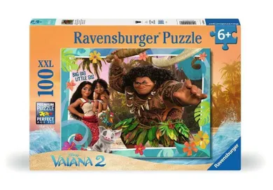 Ravensburger Polska, Vaiana 2, puzzle, 100 elementów