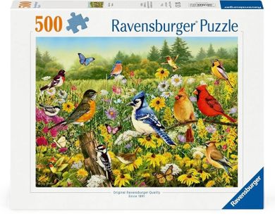 Ravensburger, Ptaki, puzzle, 500 elementów
