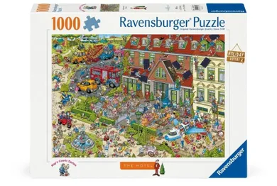 Ravensburger, Ray's comic series, Hotel, puzzle, 1000 elementów