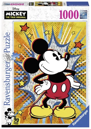 Ravensburger, Retro Myszka Mickey, puzzle, 1000 elementów