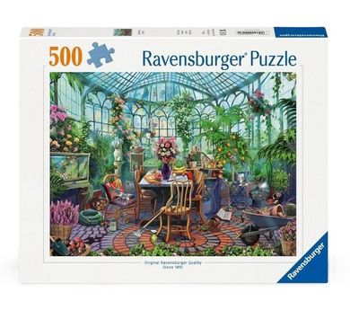 Ravensburger, Roślinna komnata, puzzle, 500 elementów